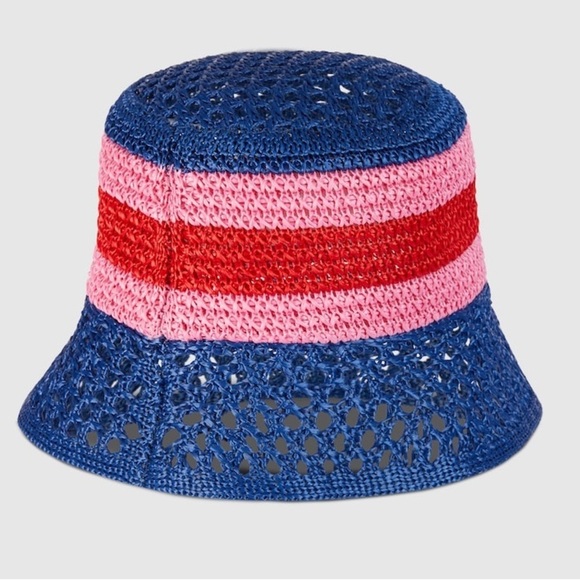 NWT GUCCI RAFFIA-EFFECT VISCOSE BUCKET HAT
$ 750 - Picture 5 of 17